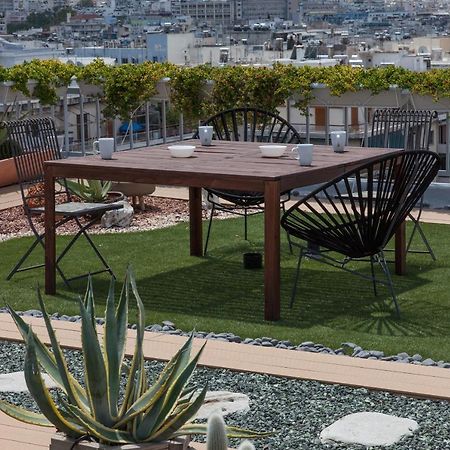 Appartement Gorgeous Penthouse With Private Jacuzzi And Amazing View! à Athènes Extérieur photo